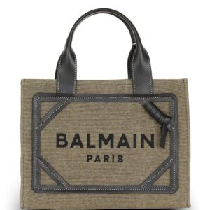 Balmain small B-Army logo tote bag