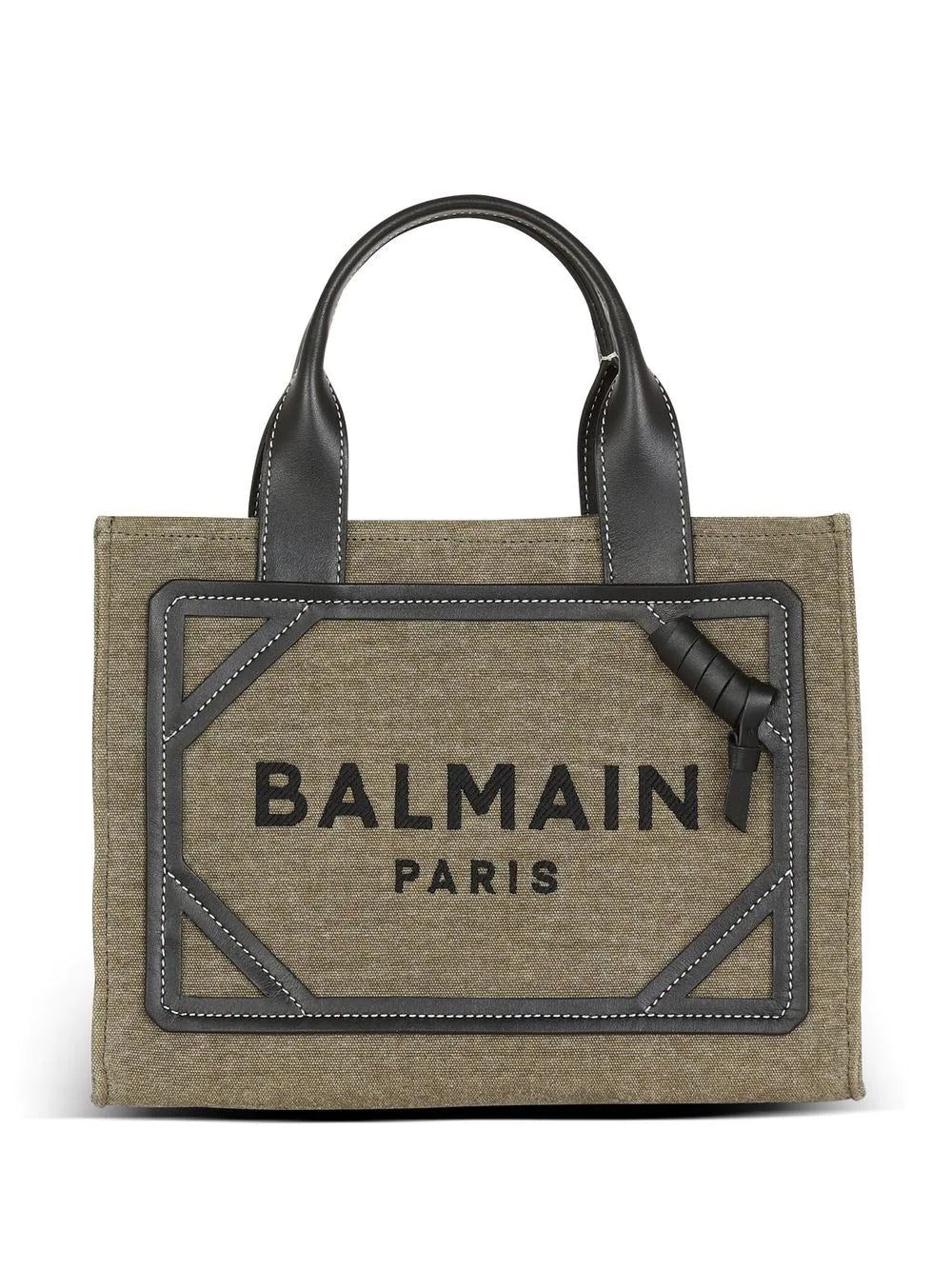 Balmain small B-Army logo tote bag