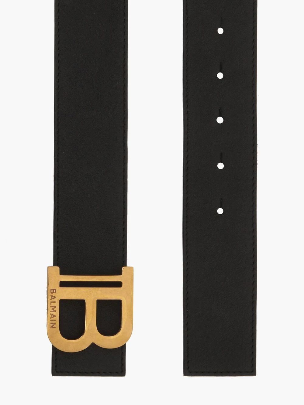 Balmain B-logo buckle detail belt - Image 2