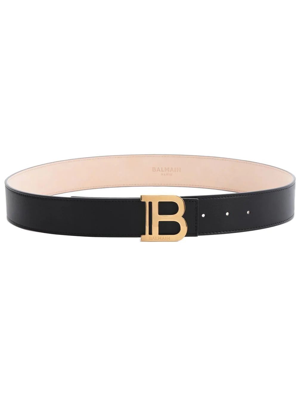 Balmain B-logo buckle detail belt