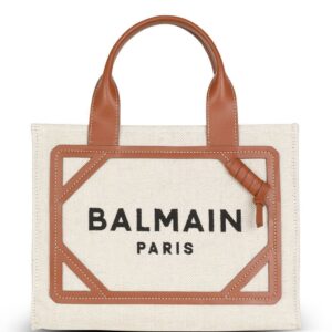 Balmain small B-Army logo tote bag