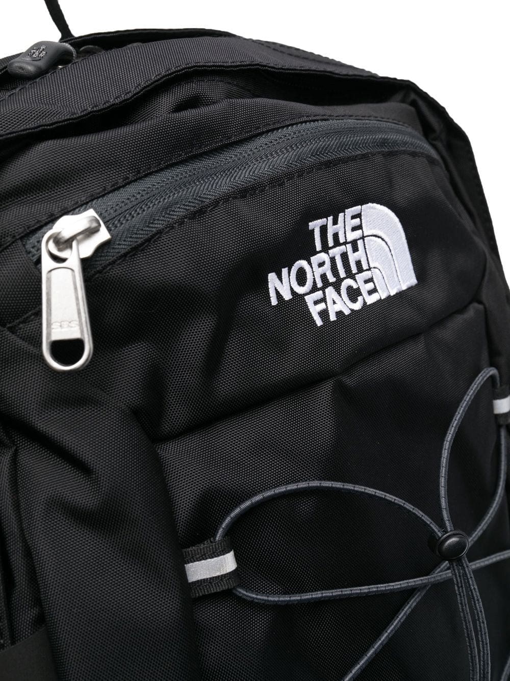 The North Face logo zipped backpack - Image 4