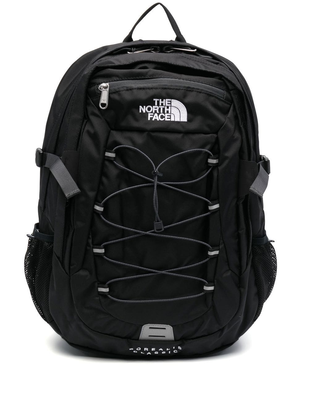 The North Face logo zipped backpack