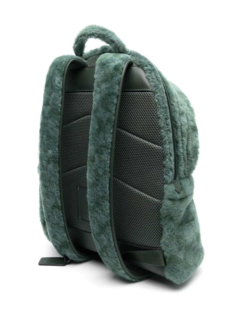 Coach monogram-pattern shearling backpack - Image 3