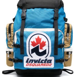 Dsquared2 patch-detail colour-block backpack