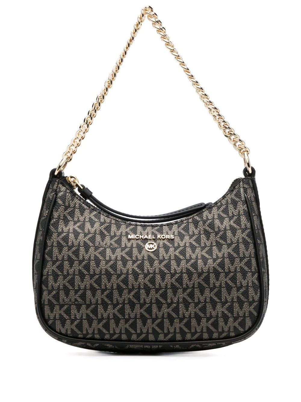 Micheal kors monogram-print clutch bag
