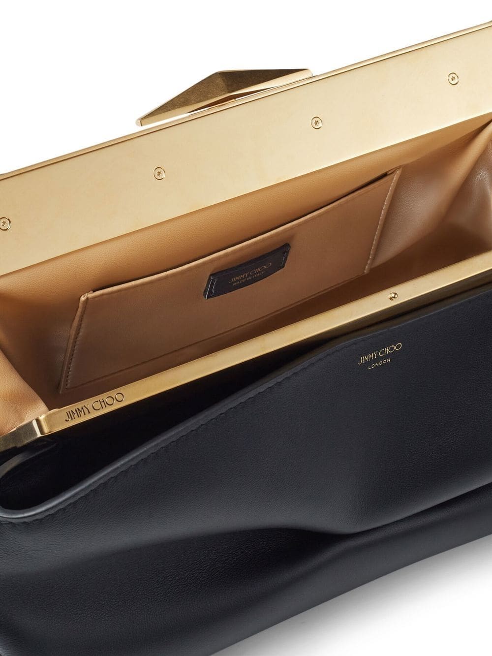 Jimmy Choo diamond frame clutch bag - Image 5