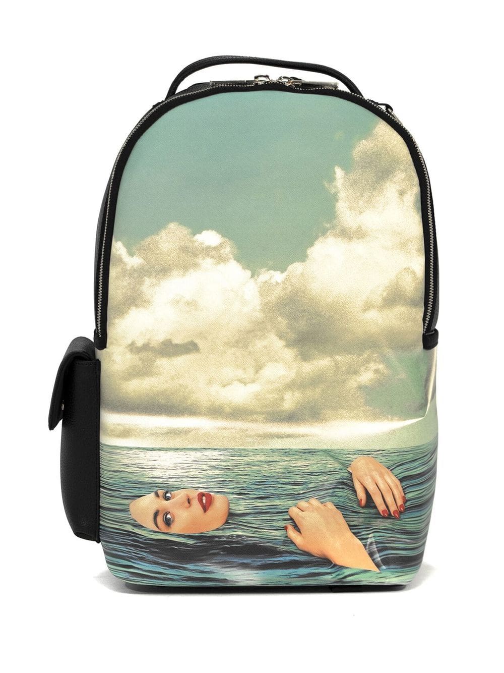 Seletti graphic-print backpack
