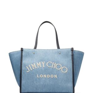 Jimmy Choo  Varenne denim tote bag