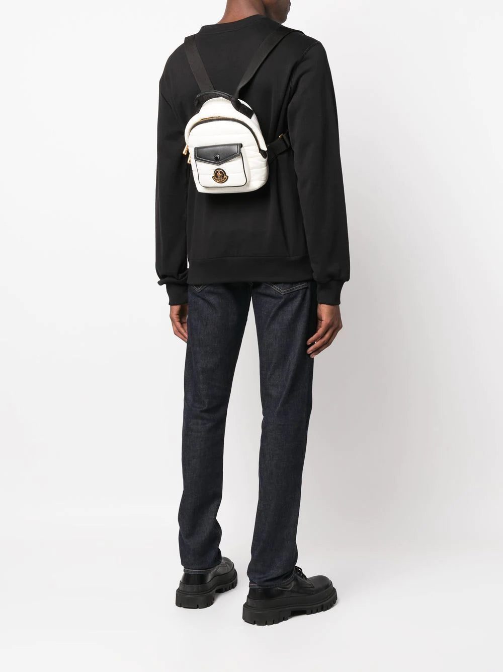 Moncler padded logo-patch backpack - Image 2