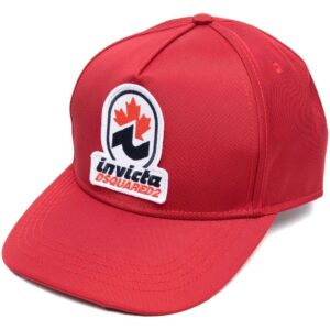 DSQUARED2 logo-patch baseball cap