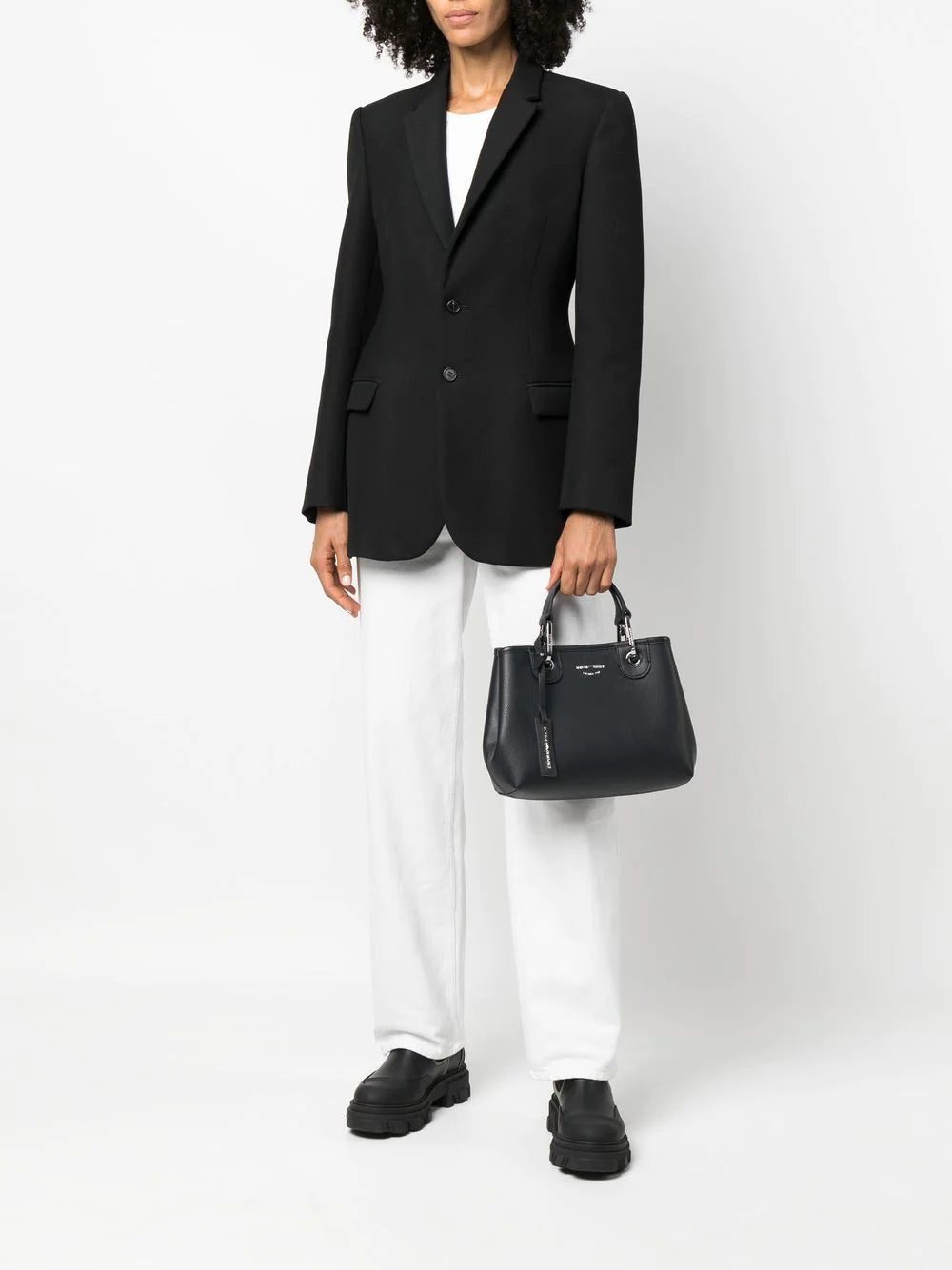 Emporio Armani logo-print tote bag - Image 2