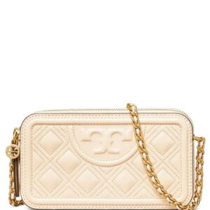 Tory Burch  Fleming embossed crossbody bag