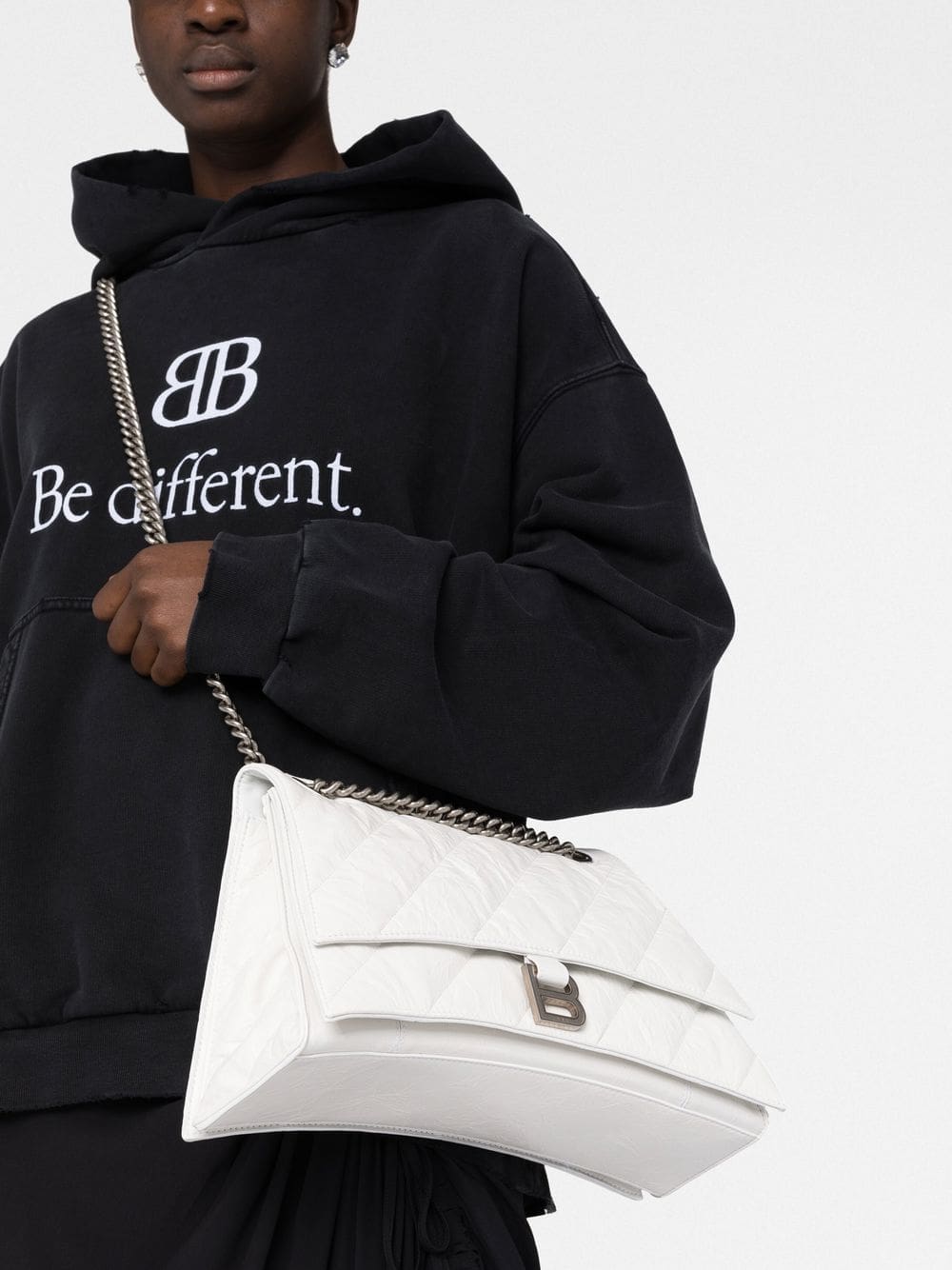 Balenciaga Crush quilted shoulder bag - Image 3