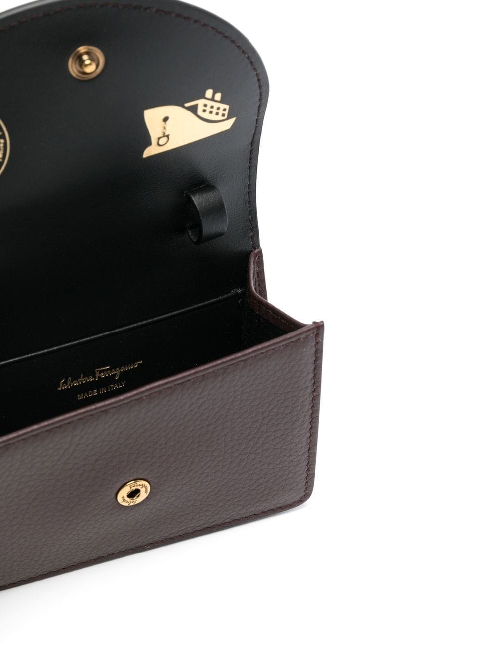 Ferragamo Gancini plaque leather mini bag - Image 4