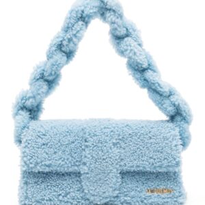 Jacquemus Le Bambidou shearling shoulder bag