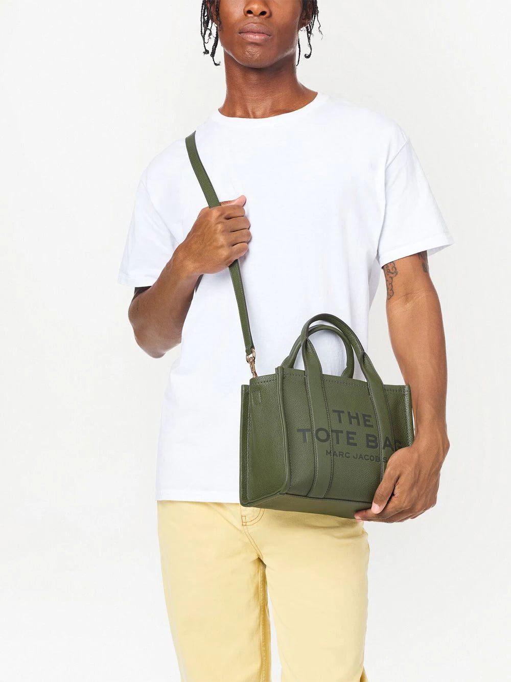 Marc Jacobs logo patch leather shoulder bag - Image 3