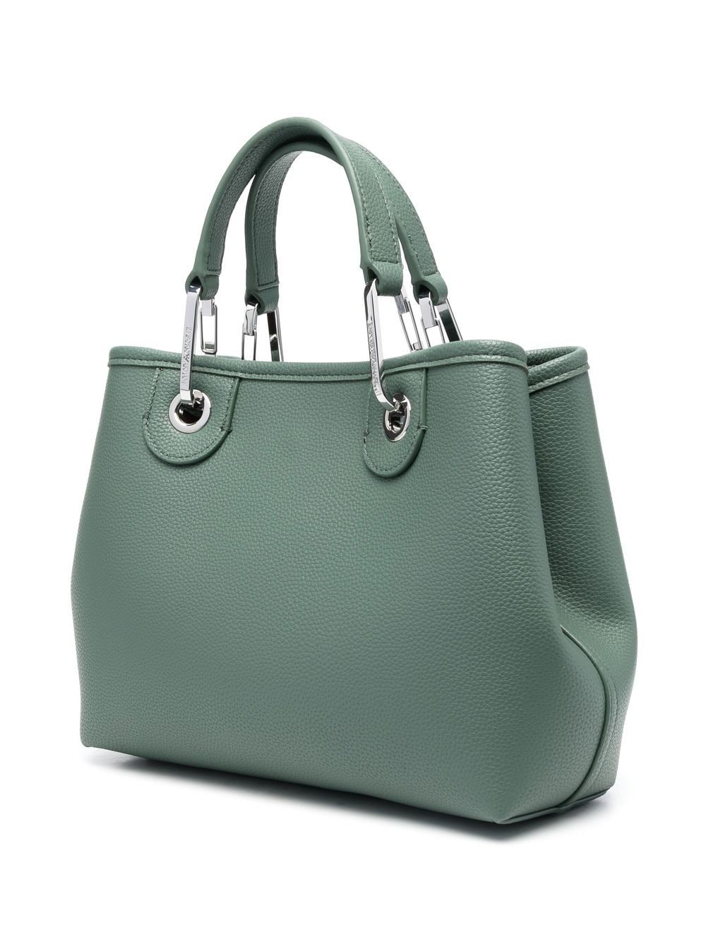 Emporio Armani logo-plaque tote bag - Image 3