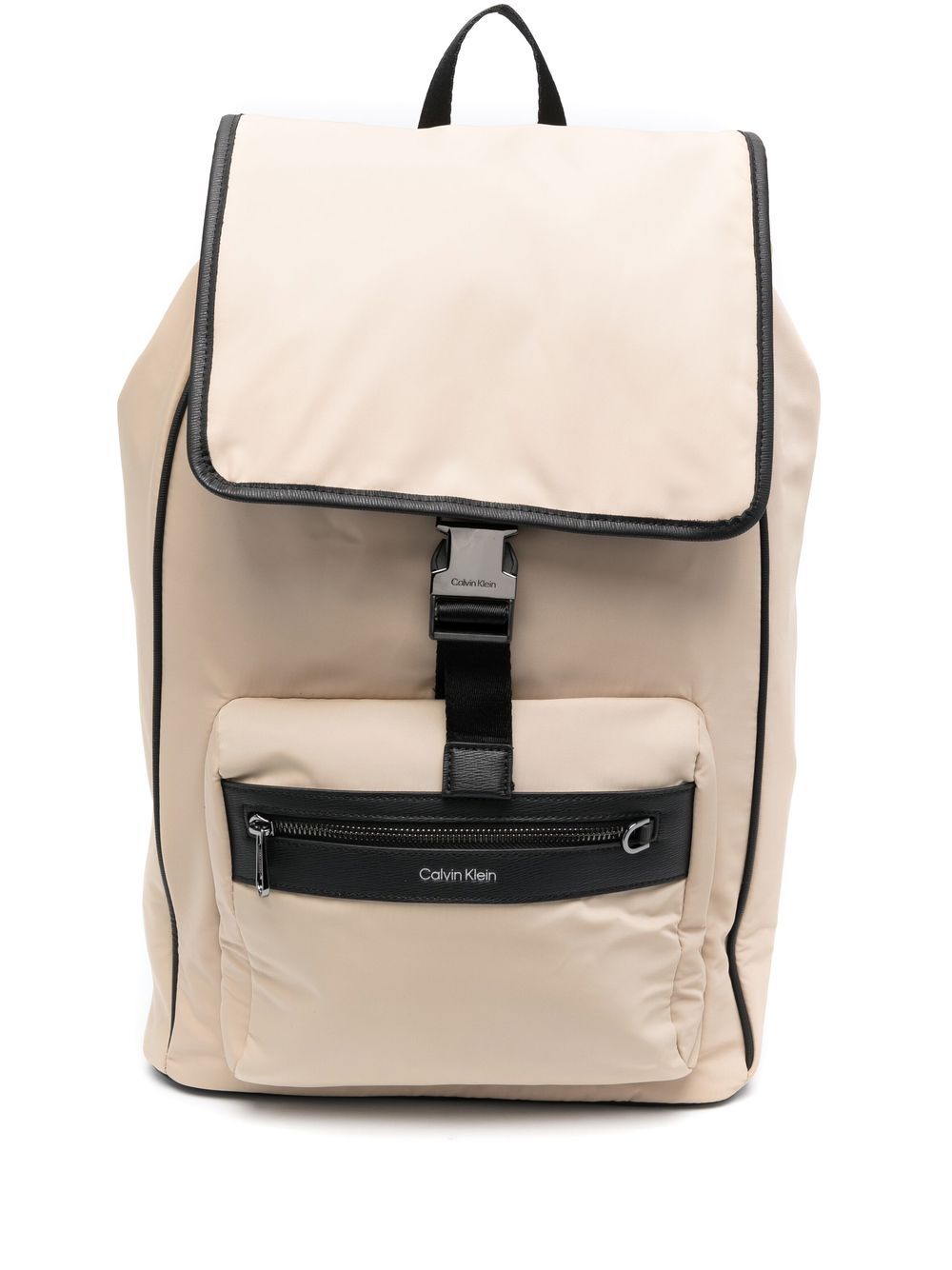 Calvin Klein logo-lettering recycled backpack