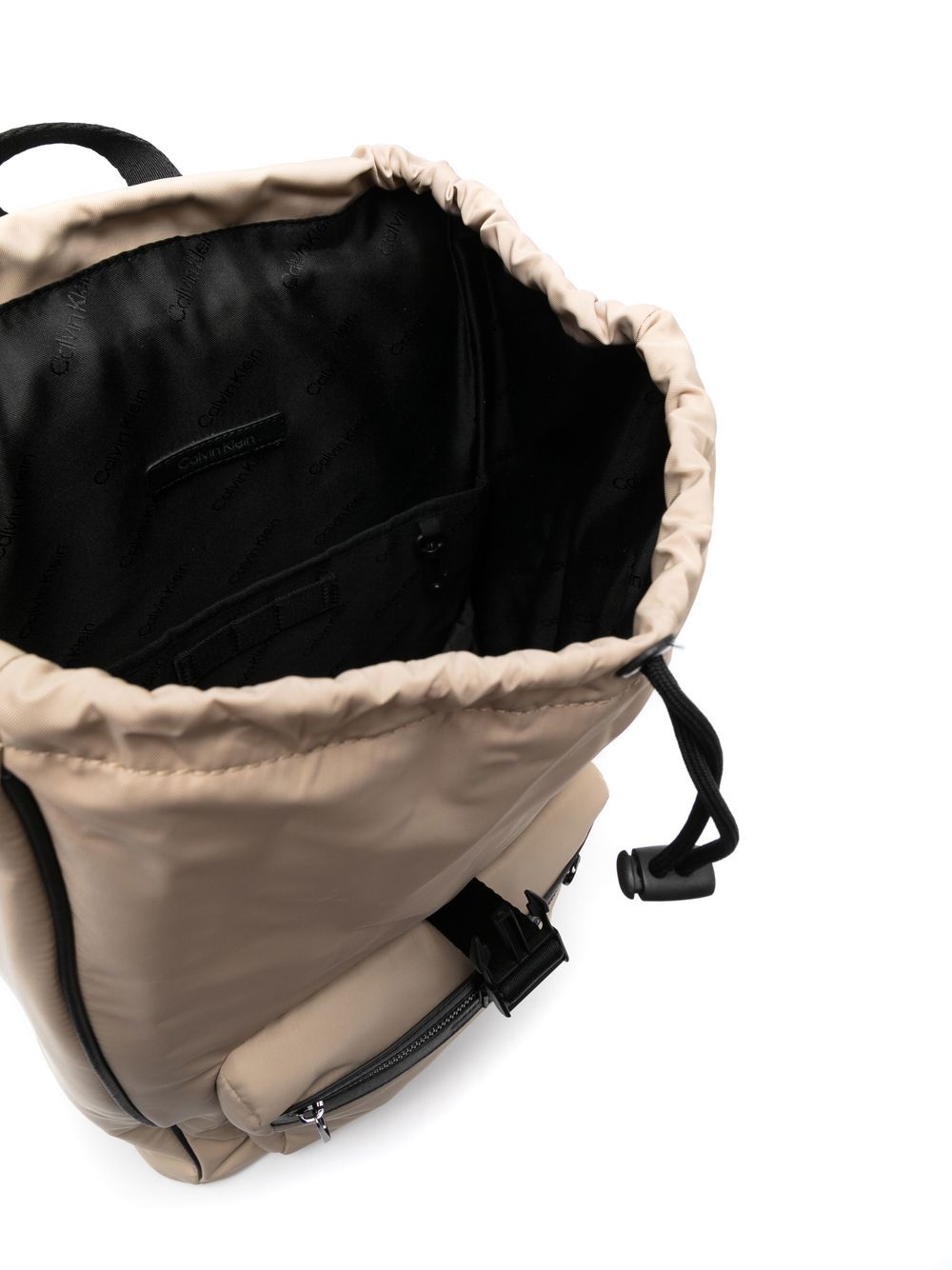 Calvin Klein logo-lettering recycled backpack - Image 5