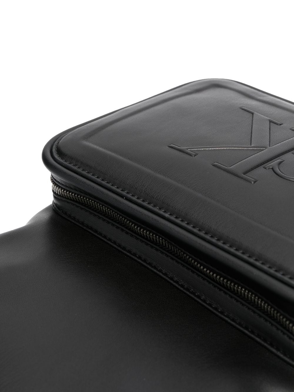 Calvin Klein logo-embossed leather backpack - Image 4