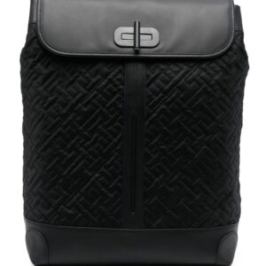 Tommy Hilfiger monogram-pattern backpack