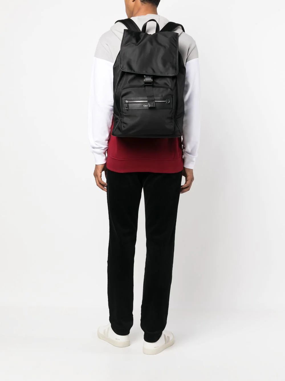Calvin Klein logo-lettering backpack - Image 2