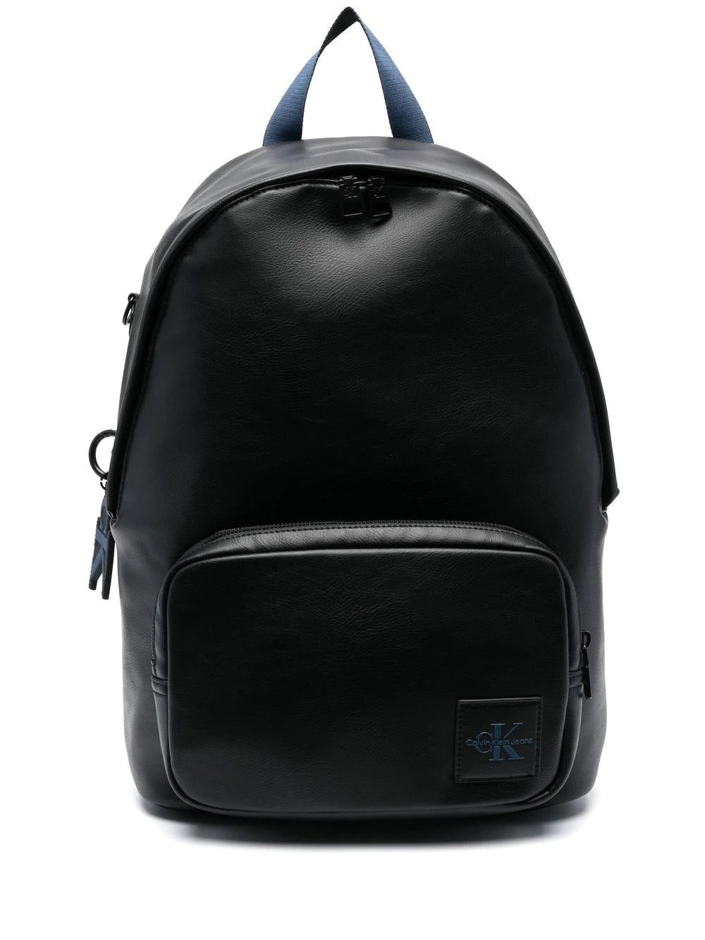 Calvin Klein logo-charm zip-up backpack