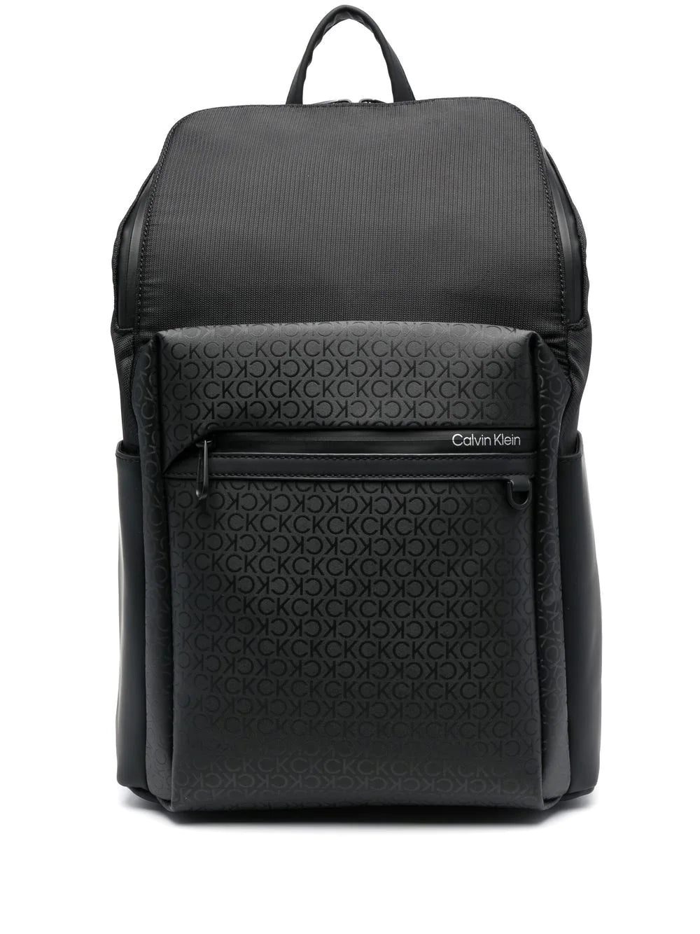 Calvin Klein monogram zip-top backpack
