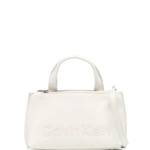 Calvin Klein logo-plaque tote bag