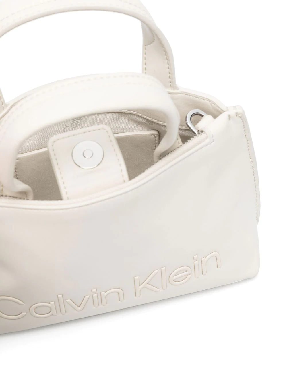 Calvin Klein logo-plaque tote bag - Image 5