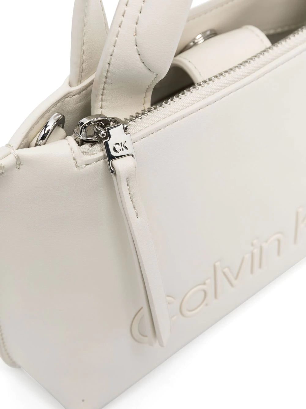 Calvin Klein logo-plaque tote bag - Image 4
