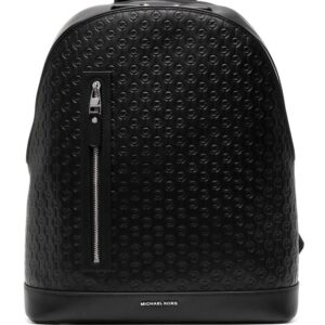 Micheal kors embossed-logo leather backpack