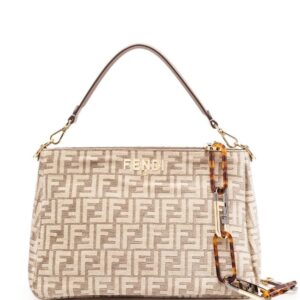 FENDI O'Lock monogram-jacquard shoulder bag