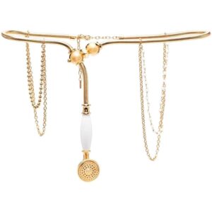 Moschino  Shower Head chain belt