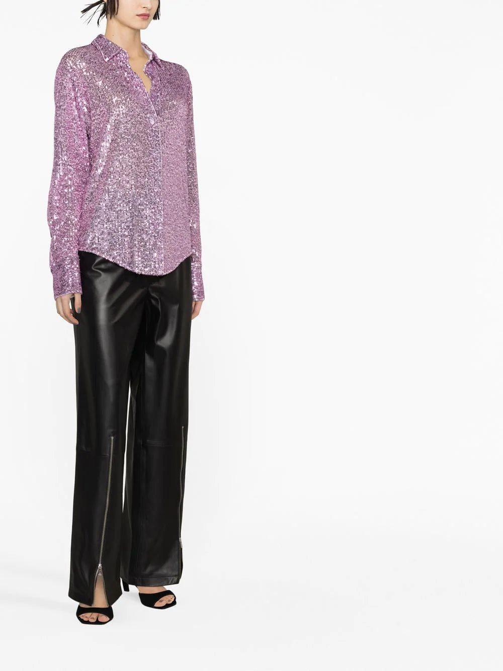 TOM FORD sequin-embellished long-sleeve shirt - Image 3