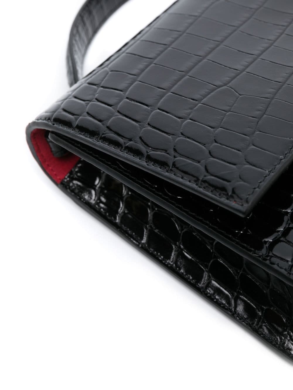 Alexander McQueen Skull crocodile-embossed shoulder bag - Image 5