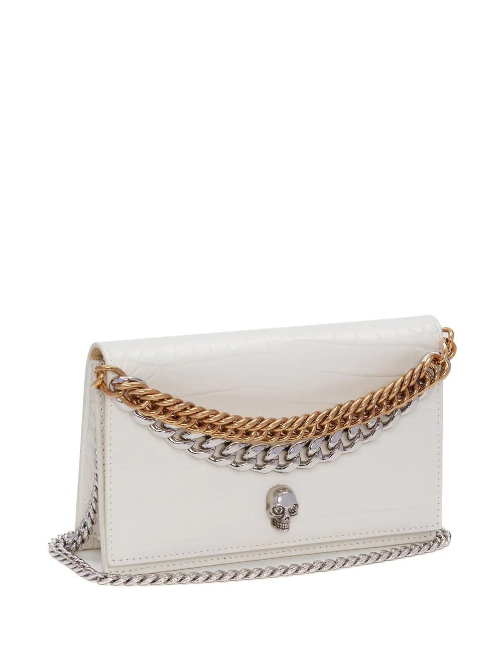 Alexander McQueen leather skull-stud bag - Image 2