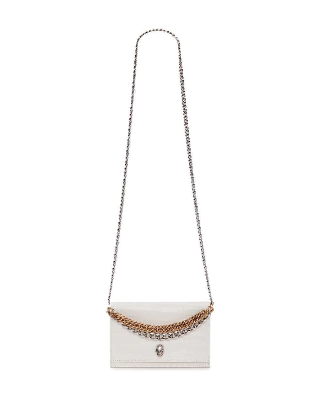 Alexander McQueen leather skull-stud bag - Image 4