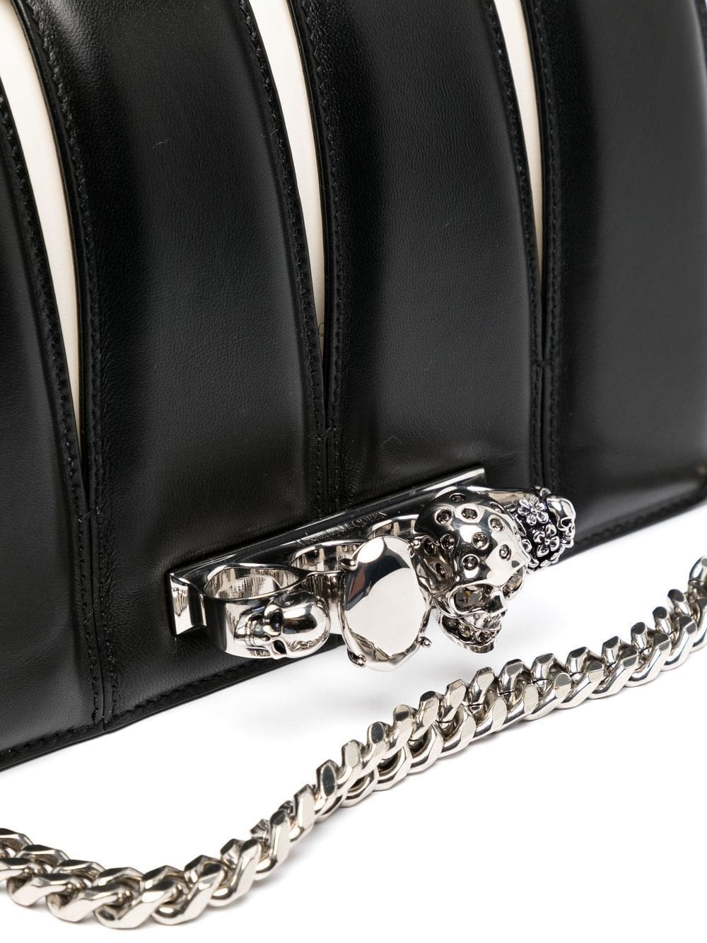 Alexander McQueen Slash studded chain-link bag - Image 4