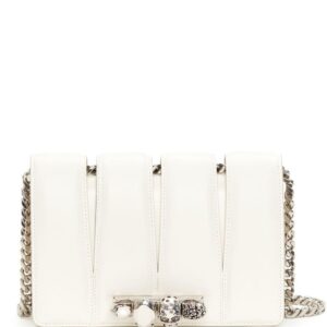 Alexander McQueen Slash stud-detailing chain-link bag