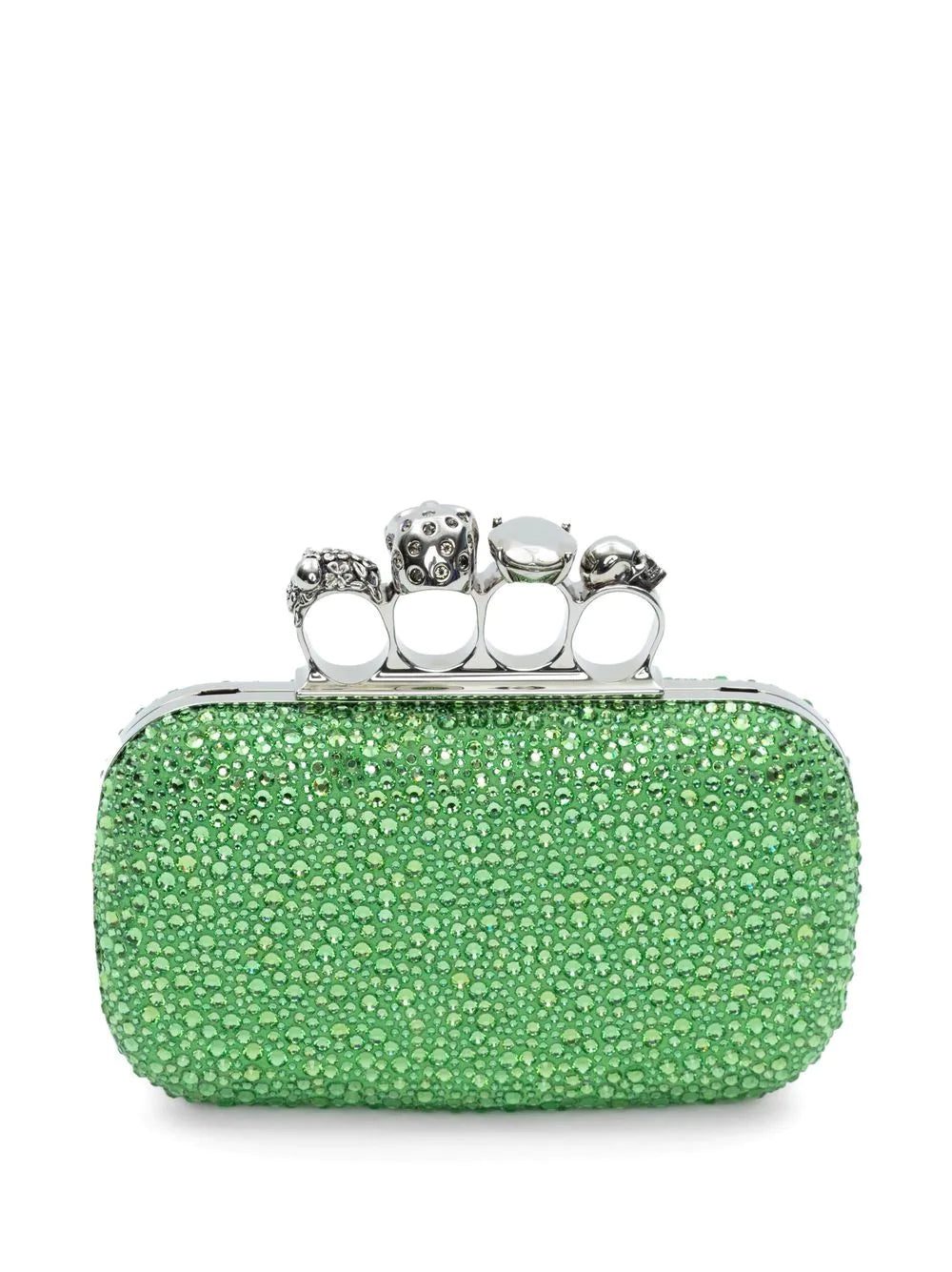 Alexander Mcqueen embellished skull clutch bag - Image 2