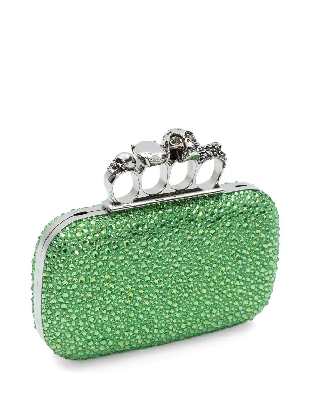 Alexander Mcqueen embellished skull clutch bag - Image 3