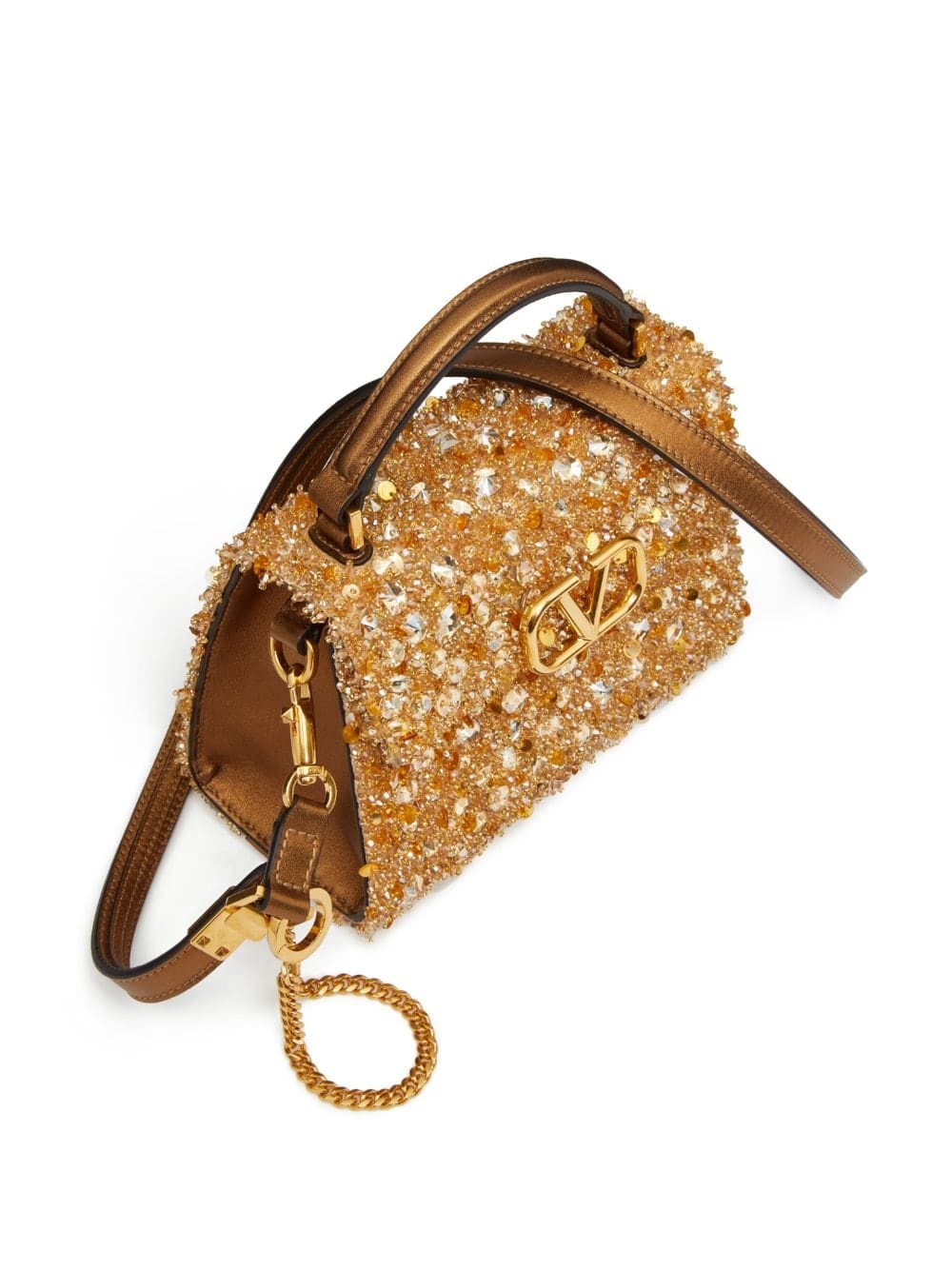 Valentino Garavani mini VSLING embellished handbag - Image 5