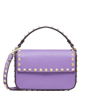 Valentino Garavani  Rockstud leather clutch bag