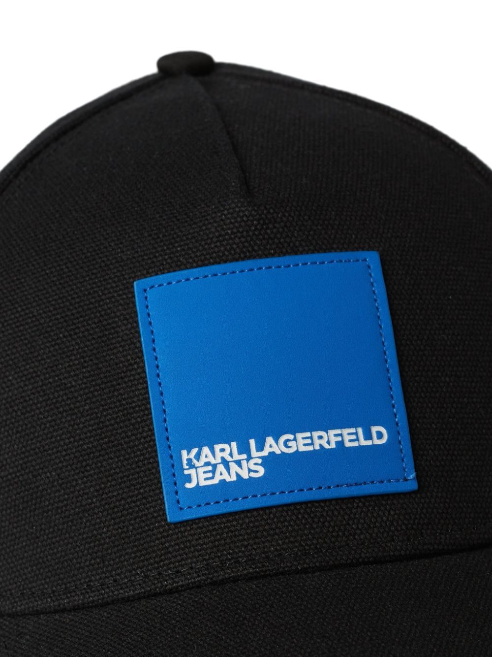 Karl Lagerfeld Jeans logo-appliqué baseball cap - Image 3