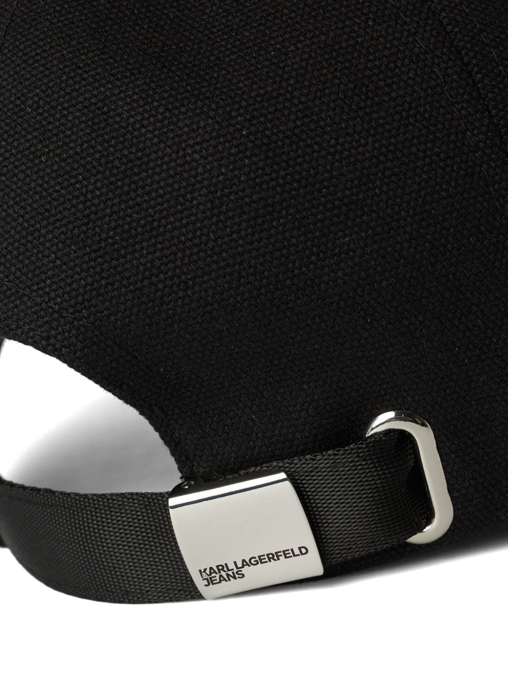 Karl Lagerfeld Jeans logo-appliqué baseball cap - Image 4