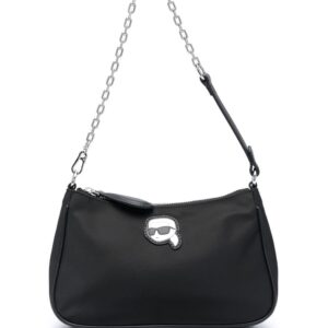 Karl Lagerfeld Ikonik appliqué-detail shoulder bag