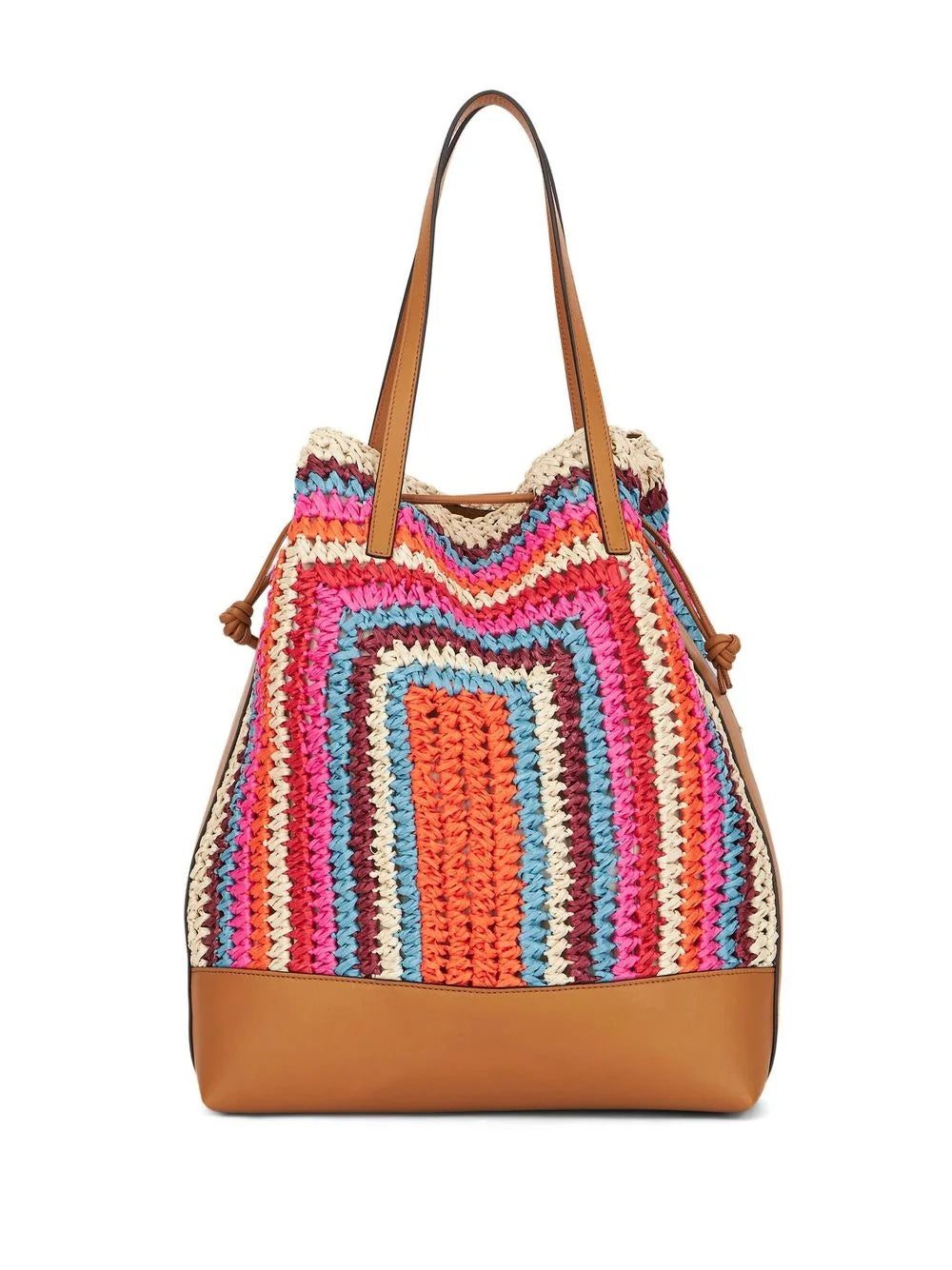 ETRO woven stripe tote bag - Image 3