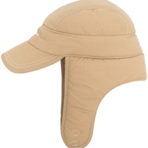 Jacquemus logo-embroidered padded trapper hat